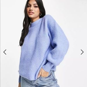 ASOS blue sweater size US 4 new, with tags